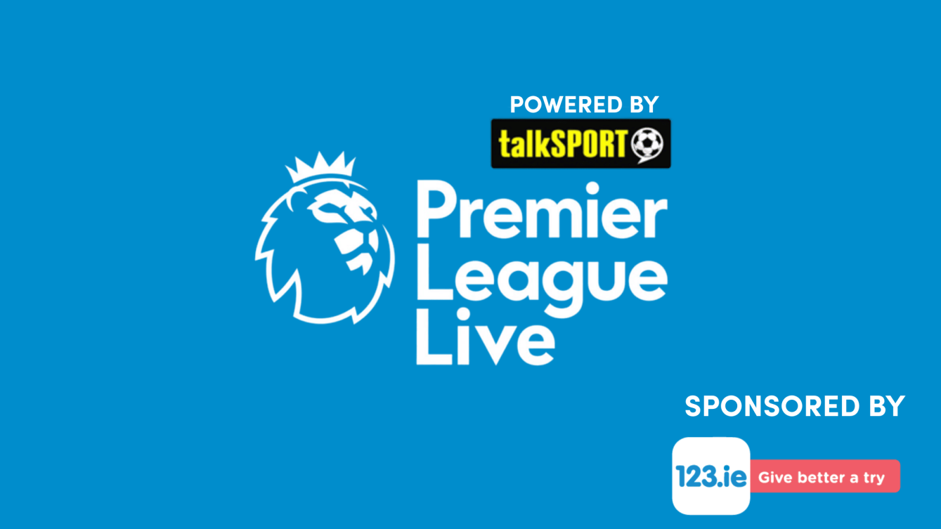 Premier League Logo sponsored by 123.ie 