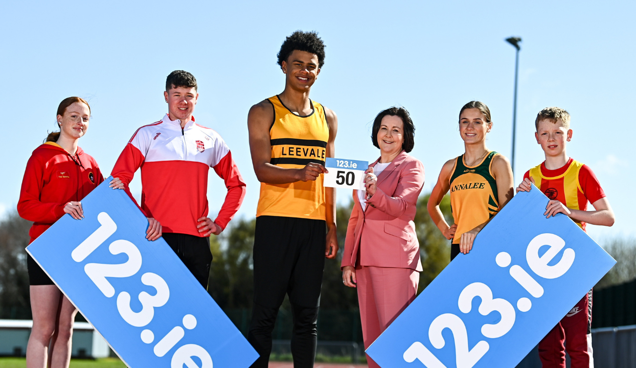 123.IE ANNOUNCE EXCITING NEW OFFER TO FURTHER SUPPORT IRISH ATHLETICS 