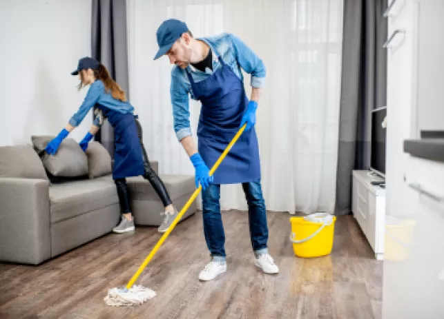 clean up house
